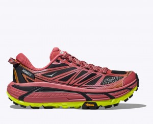 Basket HOKA Mafate Speed 2 Femme Rouge Marron Noir | 0479NWKYP