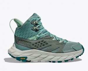 Botte Randonnée HOKA Anacapa Breeze Mid Femme Turquoise | 3051IWQUE