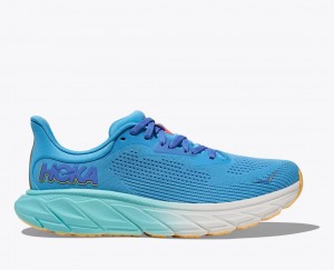 Chaussure Running HOKA Arahi 7 Femme Bleu | 9175XIWCO