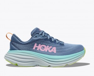 Chaussure Running HOKA Bondi 8 Femme Bleu Turquoise | 2569YDGJH