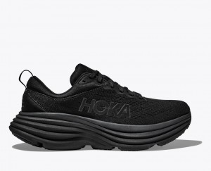 Chaussure Running HOKA Bondi 8 Femme Noir | 1965OZGVA