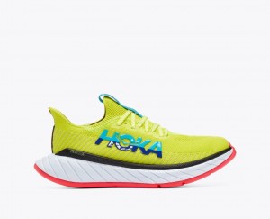 Chaussure Running HOKA Carbon X 3 Femme Vert Turquoise | 5936GSFJW