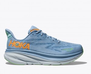 Chaussure Running HOKA Clifton 9 Homme Bleu | 7958MTHXR