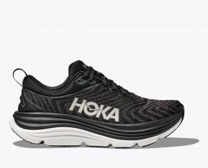 Chaussure Running HOKA Gaviota 5 Homme Noir Blanche | 8129NLKGR