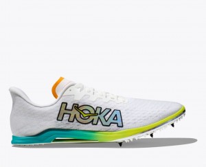 Chaussure d'Athlétisme HOKA Cielo X 2 MD Femme Blanche Grise | 1547CIVMR