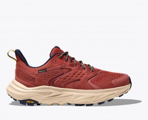 Chaussure de Randonnée HOKA Anacapa 2 Low GTX Homme Rouge Marron | 8510YPVSI