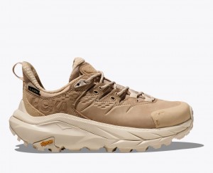 Chaussure de Randonnée HOKA Kaha 2 Low GTX Homme Kaki Beige | 1675APHRW