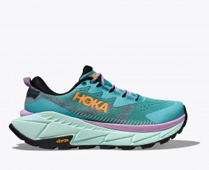 Chaussure de Randonnée HOKA Skyline-Float X Femme Turquoise | 1932GBFME