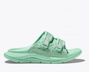 Slide HOKA Ora Luxe Homme Menthe | 1623TEFSN