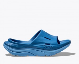 Slide HOKA Ora Recovery 3 Femme Bleu Foncé | 0762KWCXQ