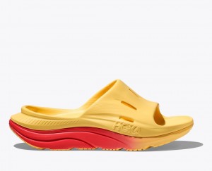 Slide HOKA Ora Recovery 3 Femme Orange Rouge | 5896MKDXI