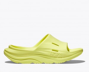 Slide HOKA Ora Recovery 3 Femme Vert Clair | 0843MASNJ