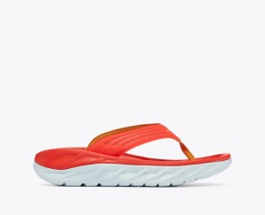 Tong HOKA ORA Recovery Homme Corail Foncé | 7194AYKXD