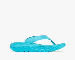 Tong HOKA ORA Recovery Homme Turquoise | 8375OJUBM