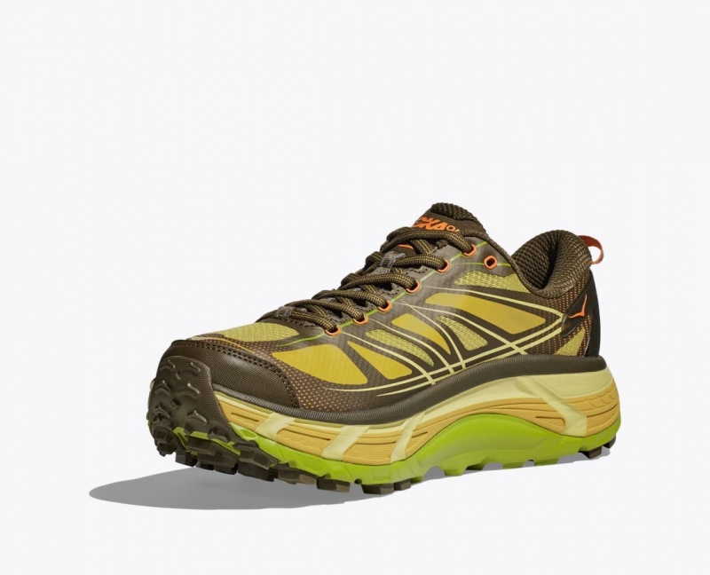 Basket HOKA Mafate Speed 2 Femme Vert Olive Foncé | 9781RZDKO