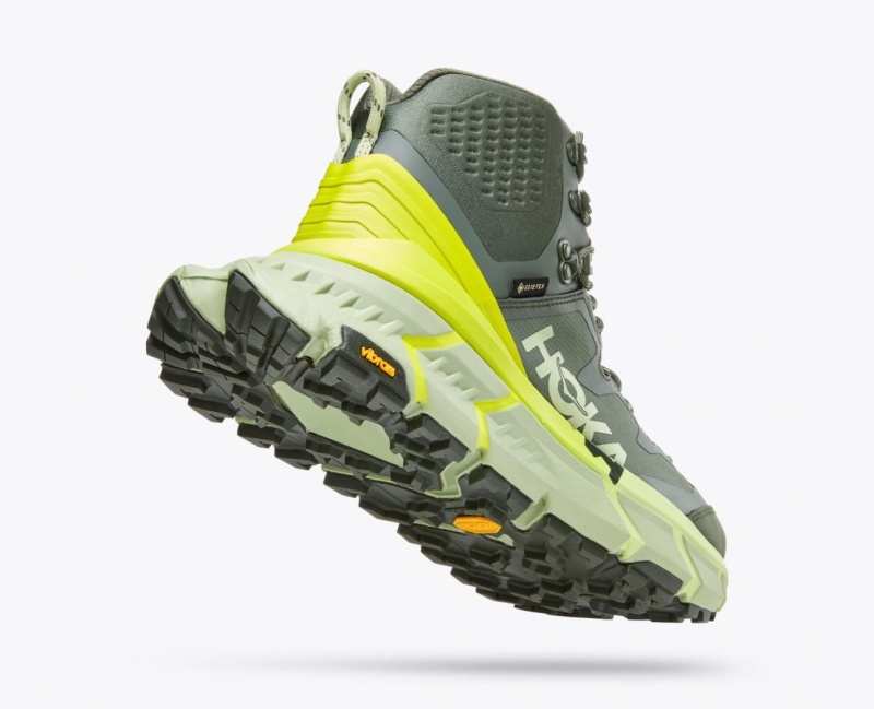 Botte Randonnée HOKA TenNine Hike GTX Homme Vert | 6710QZWMB