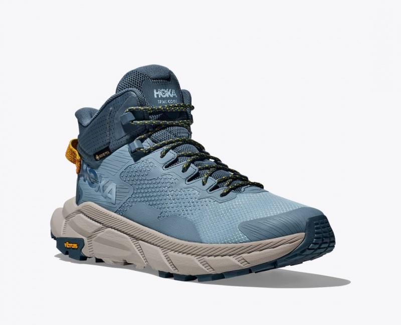 Botte Randonnée HOKA Trail Code GTX Homme Bleu | 4508OHBZK