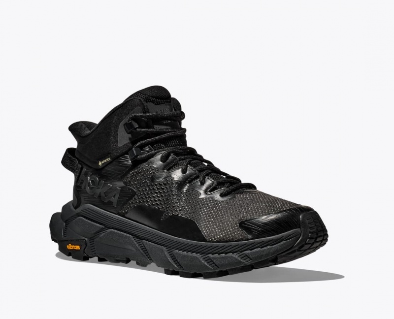 Botte Randonnée HOKA Trail Code GTX Homme Noir | 8579FMHKZ