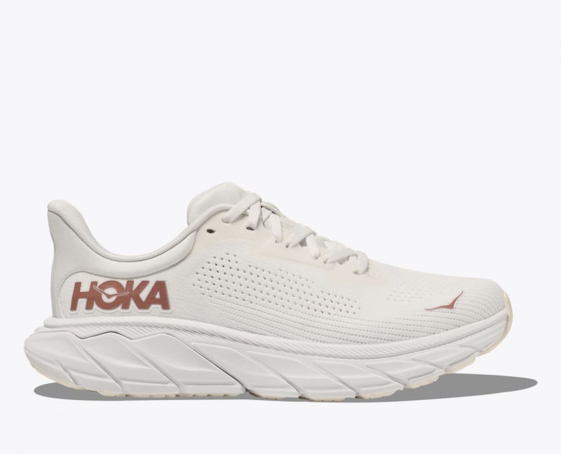 Chaussure Running HOKA Arahi 7 Femme Blanche | 1834YNGPA