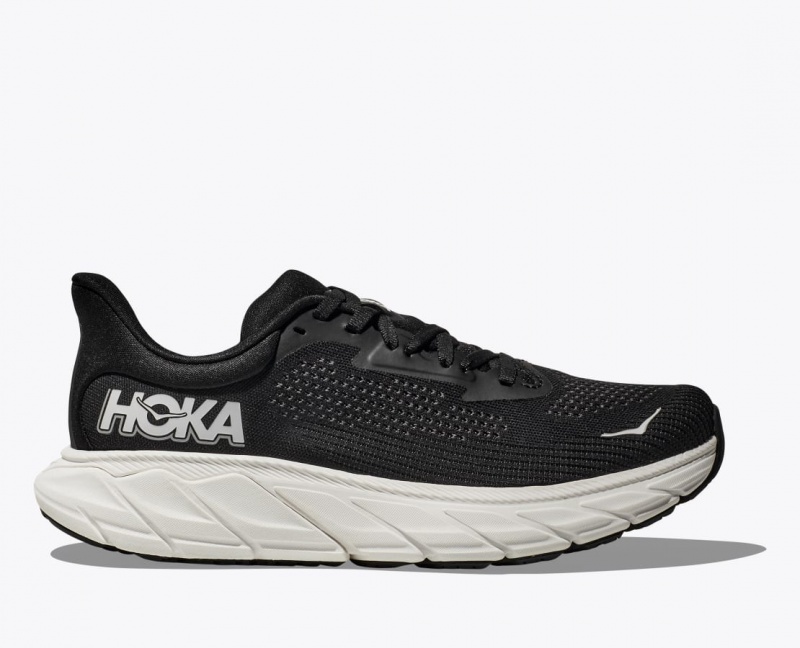 Chaussure Running HOKA Arahi 7 Homme Noir Blanche | 1086JGNUO