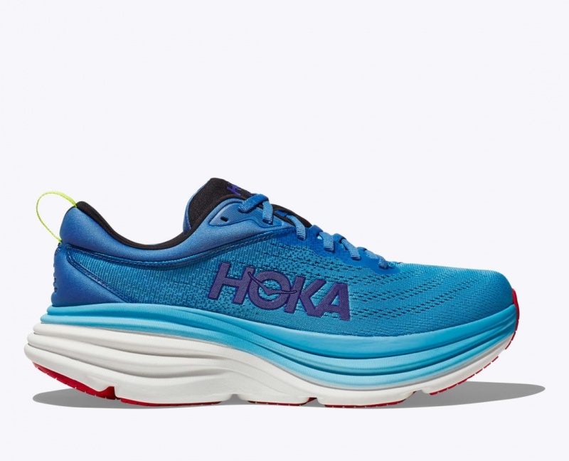 Chaussure Running HOKA Bondi 8 Homme Bleu | 1072RHDWS