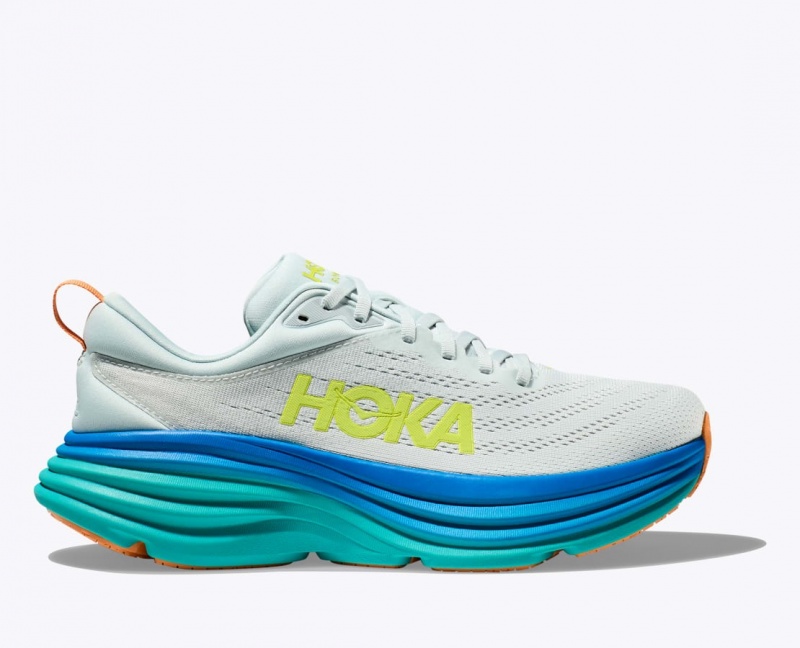 Chaussure Running HOKA Bondi 8 Homme Bleu Clair Bleu | 2630NWBGS