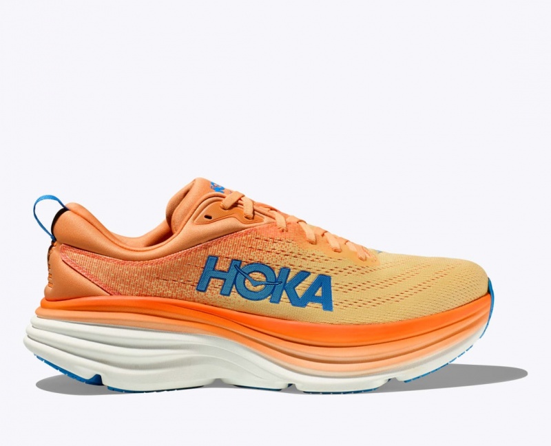 Chaussure Running HOKA Bondi 8 Homme Orange Orange Clair | 1096TOWHQ