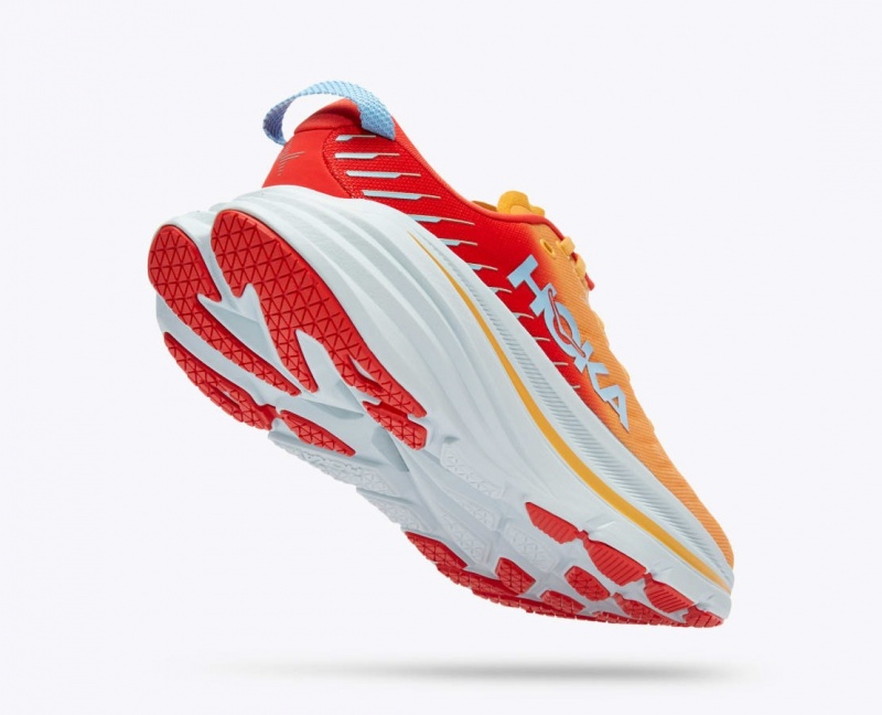 Chaussure Running HOKA Bondi X Homme Orange Rouge | 3617JMQEO