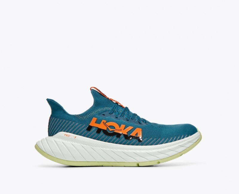 Chaussure Running HOKA Carbon X 3 Homme Vert Foncé Noir | 0213VSXQY