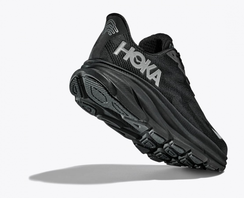 Chaussure Running HOKA Clifton 9 GTX Femme Noir | 0234RMPDX