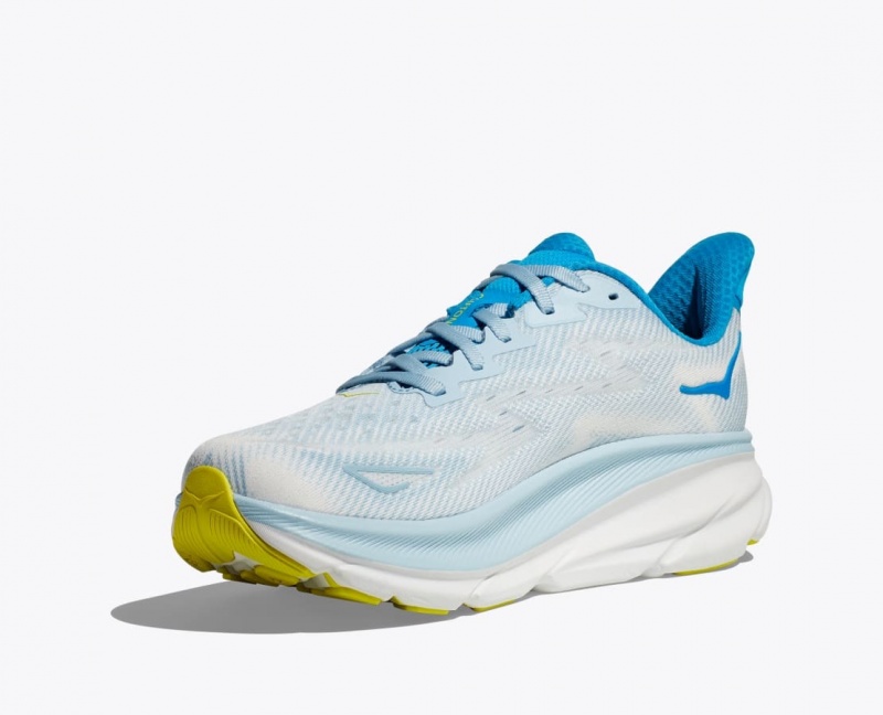 Chaussure Running HOKA Clifton 9 Homme Bleu Clair | 2601GLWTK