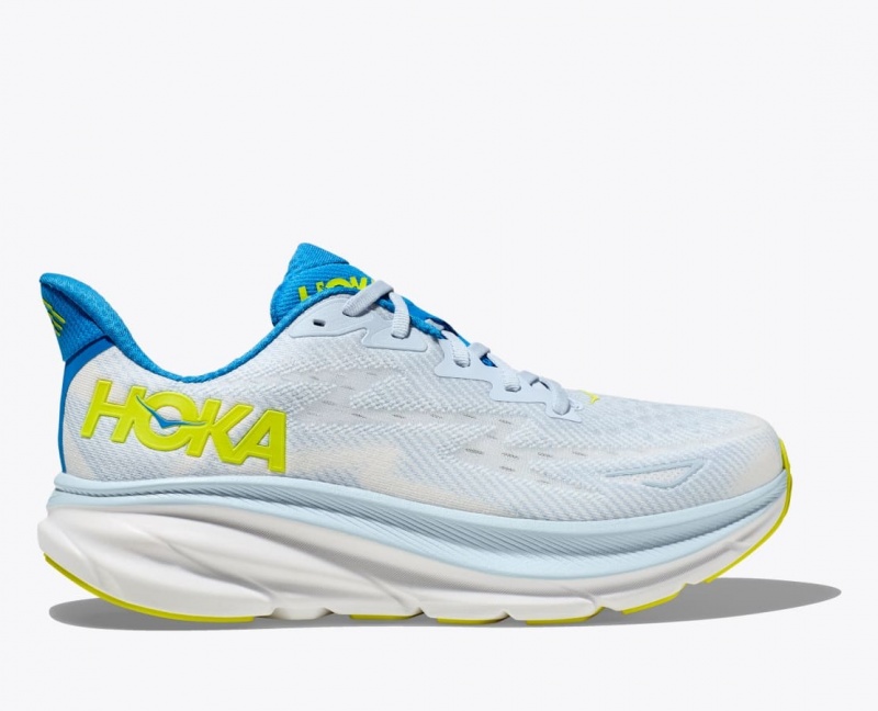 Chaussure Running HOKA Clifton 9 Homme Bleu Clair | 2601GLWTK