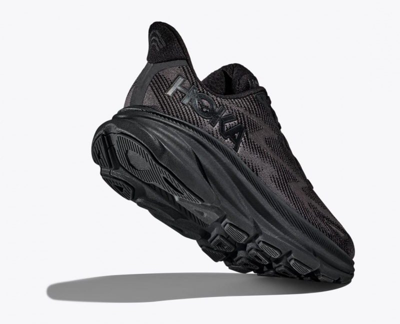 Chaussure Running HOKA Clifton 9 Homme Noir | 1629YKPUD