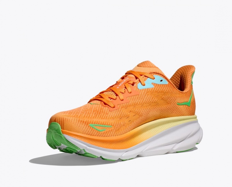 Chaussure Running HOKA Clifton 9 Homme Orange | 5469CTERK