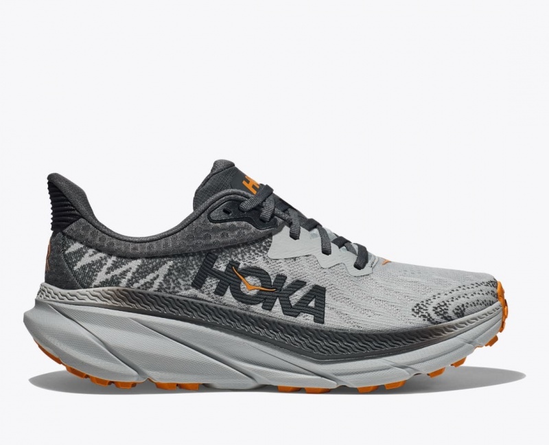 Chaussure Trail Running HOKA Challenger 7 Homme Grise Noir | 5073EYUFZ