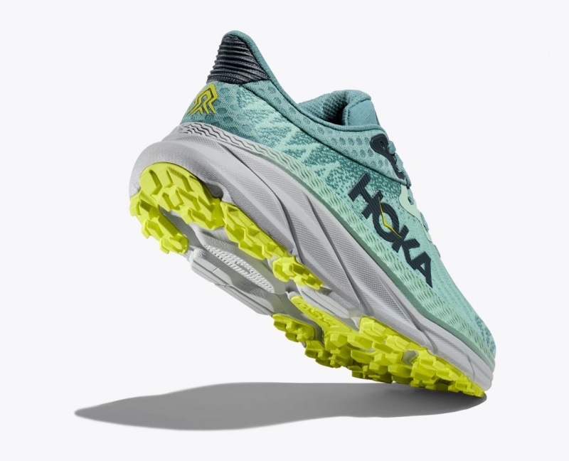 Chaussure Trail Running HOKA Challenger 7 Femme Menthe | 7698WMXIT