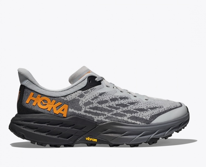 Chaussure Trail Running HOKA Speedgoat 5 Homme Grise Noir | 0915JKXAC