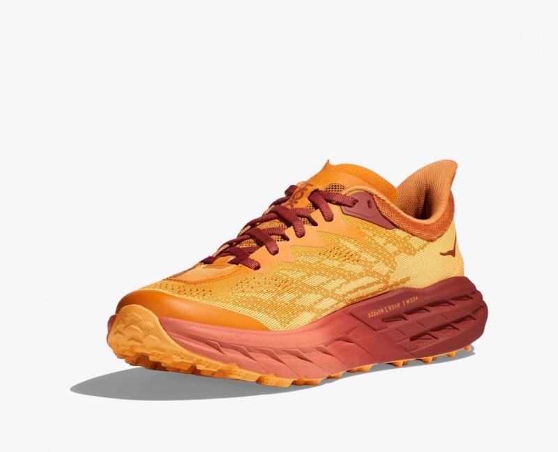 Chaussure Trail Running HOKA Speedgoat 5 Femme Orange | 1486EDGLB