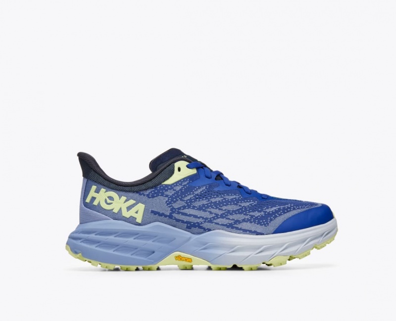 Chaussure Trail Running HOKA Speedgoat 5 Femme Bleu Bleu Clair | 1865PEFCO