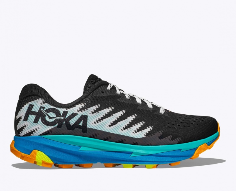 Chaussure Trail Running HOKA Torrent 3 Homme Noir Bleu | 1582QABIH