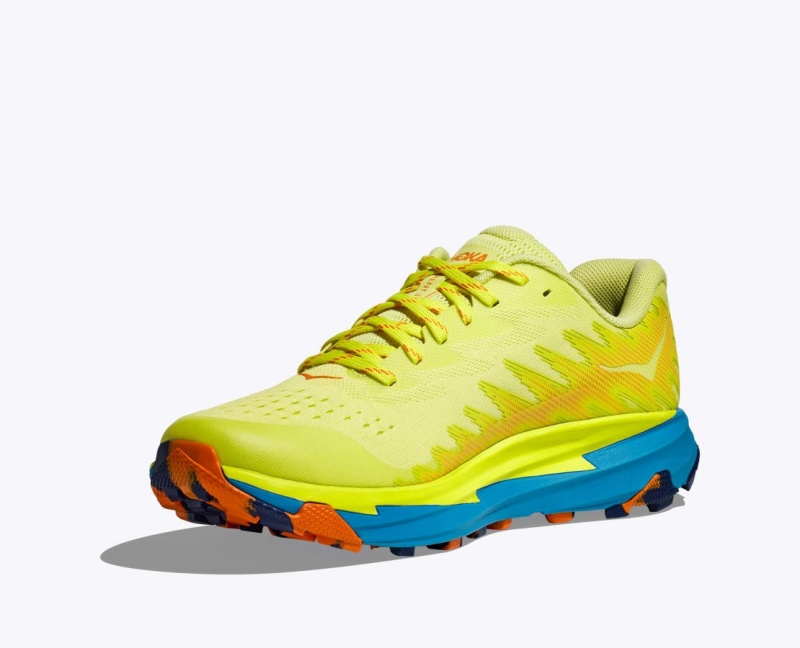 Chaussure Trail Running HOKA Torrent 3 Homme Vert Clair Bleu | 0894GZUQY