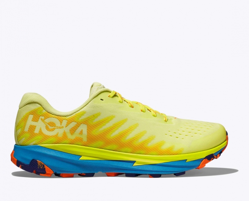 Chaussure Trail Running HOKA Torrent 3 Homme Vert Clair Bleu | 0894GZUQY