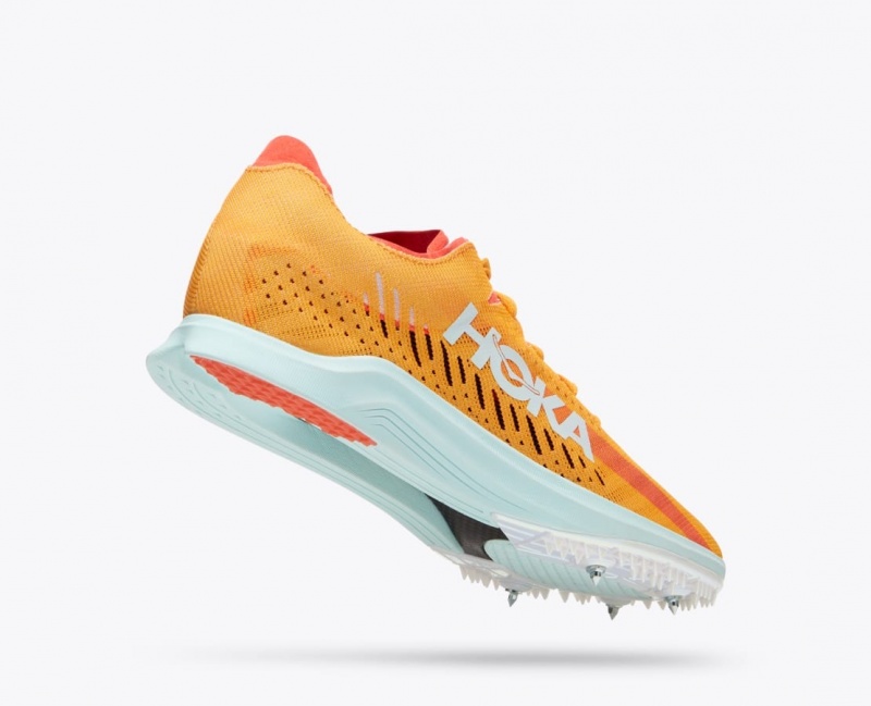 Chaussure d'Athlétisme HOKA Cielo X LD Femme Orange | 5087NWDEK