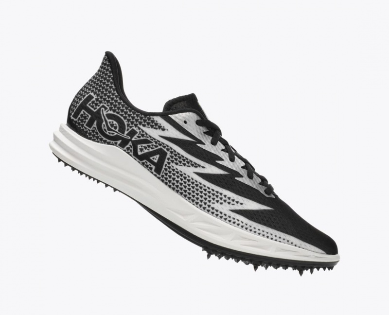 Chaussure d'Athlétisme HOKA Crescendo MD Homme Noir Blanche | 4508WXSOH