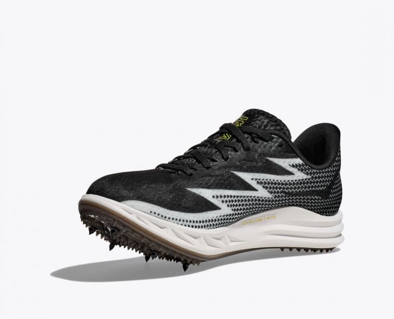 Chaussure d'Athlétisme HOKA Crescendo MD Homme Noir Blanche | 4508WXSOH