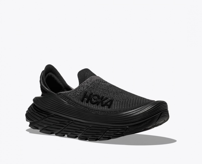 Chaussure de Marche HOKA Restore TC Homme Noir | 8103JGBMF