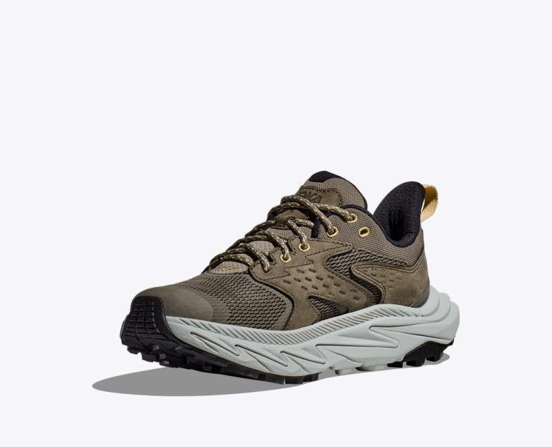 Chaussure de Randonnée HOKA Anacapa 2 Low GTX Enfant Vert Olive | 8736FTWOR