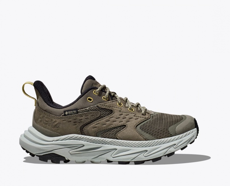 Chaussure de Randonnée HOKA Anacapa 2 Low GTX Enfant Vert Olive | 8736FTWOR