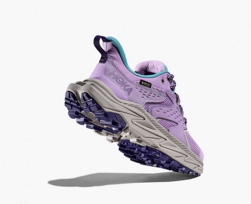 Chaussure de Randonnée HOKA Anacapa 2 Low GTX Enfant Violette Clair | 7195MYCDR