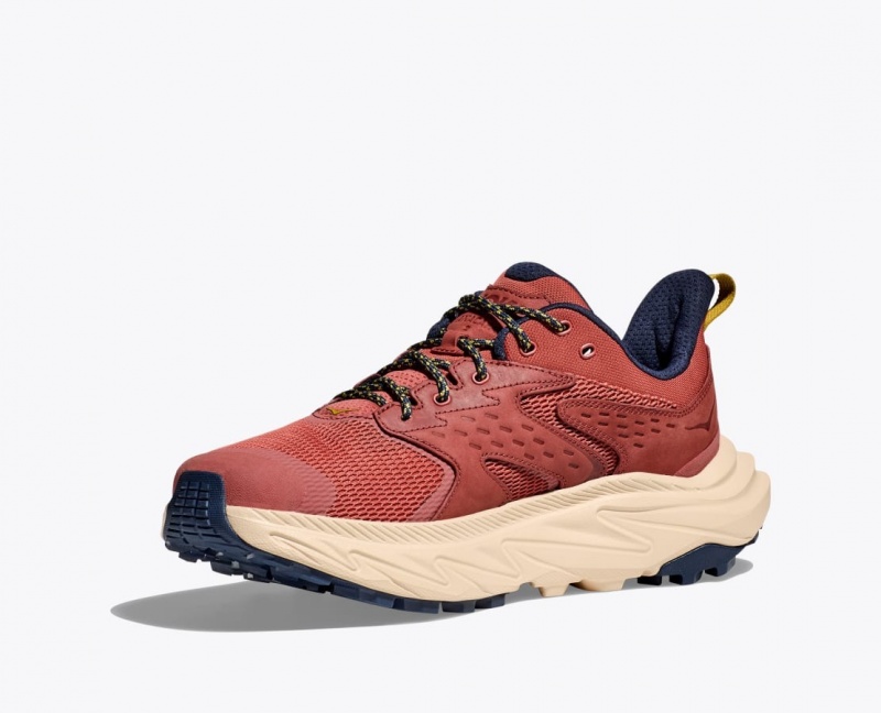 Chaussure de Randonnée HOKA Anacapa 2 Low GTX Homme Rouge Marron | 8510YPVSI